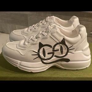 SOLD Gucci Rython Sneakers with Cat Eye
